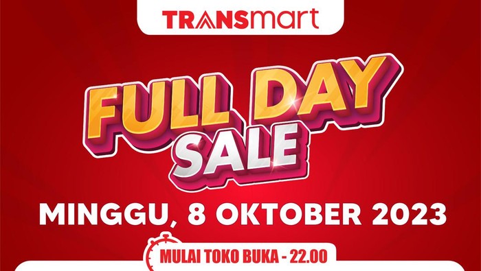 Transmart Full Day Sale 8 Oktober 2023
