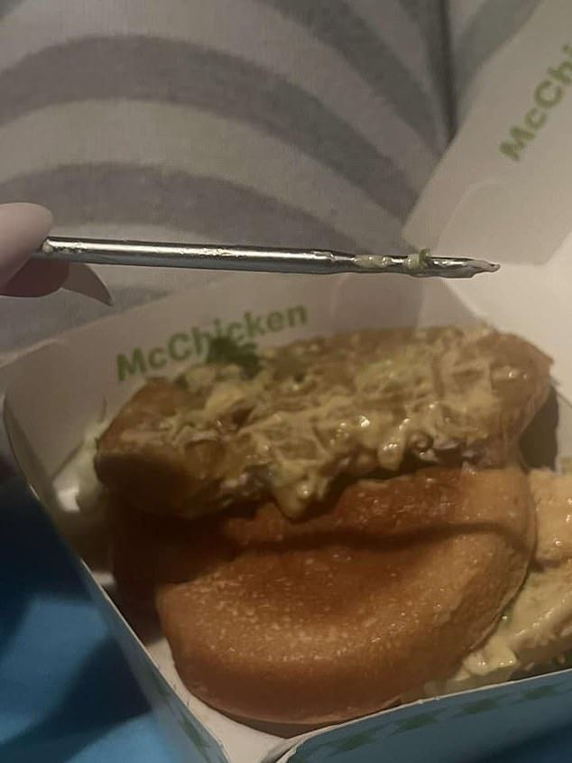 Wanita Protes Temukan Besi Termometer di Burger, McD Bilang Begini