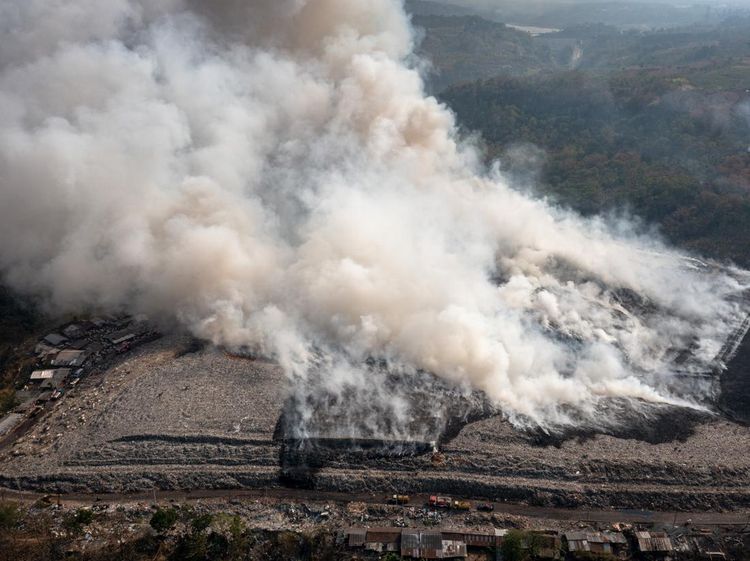 Zona Aktif TPA Jatibarang Kembali Terbakar, Begini Kondisinya