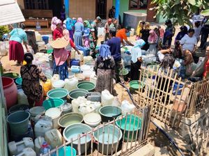 BPBD Jawa Timur Bantu Air Bersih untuk Warga Patemon Pakem