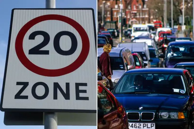 Batas Kecepatan di London 32 km/jam.