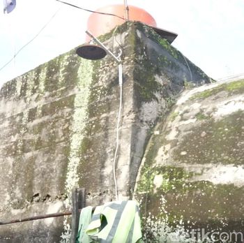 Bungker peninggalan Jepang di Medan. (Ahsanul/detikSumut)
