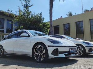 Ini Jadinya kalau Mobil Listrik Pakai Ban Biasa