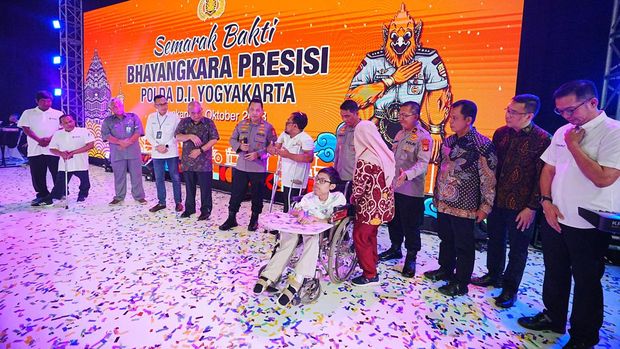 Kapolri hadir Semarak Bakti Bhayangkara Presisi di Yogyakarta (dok.istimewa)
