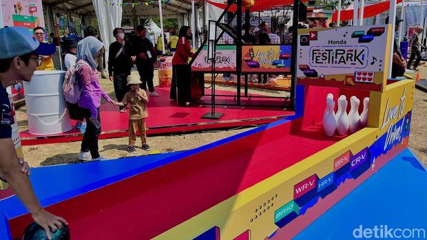 Keseruan Honda Festipark di Bandung.