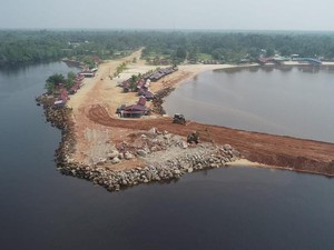 Tak Kantongi Izin, Reklamasi Pantai Koneng Dumai Disetop!