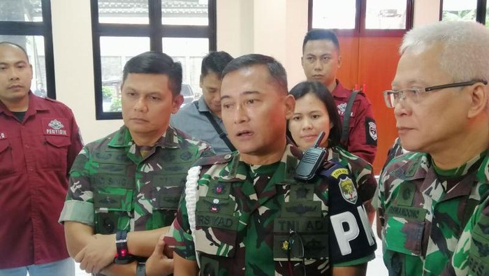 Komandan Polisi Militer Kodam (Danpomdam) Jaya Kolonel Cpm Irsyad Hamdie Bey Anwar (ANTARA/Syaiful Hakim)