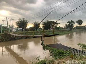 Jembatan Titi Bambu Medan Putus, Dinas SDABMBK: Besi Penyangga Dicuri