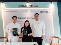 Legalize.IDN Teken Perjanjian Jual Beli Saham Perdana