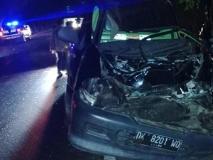 Tabrakan Beruntun di Jalan Denpasar-Gilimanuk Tewaskan 1 Orang