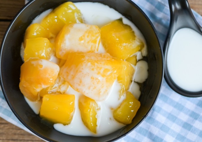 Resep Singkong Manis Kuah Santan
