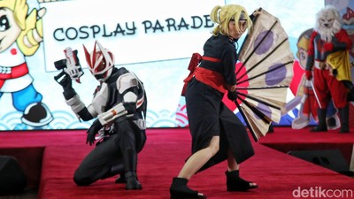 Wibu Merapat! Ada Parade Cosplay di Wisma Serbaguna GBK