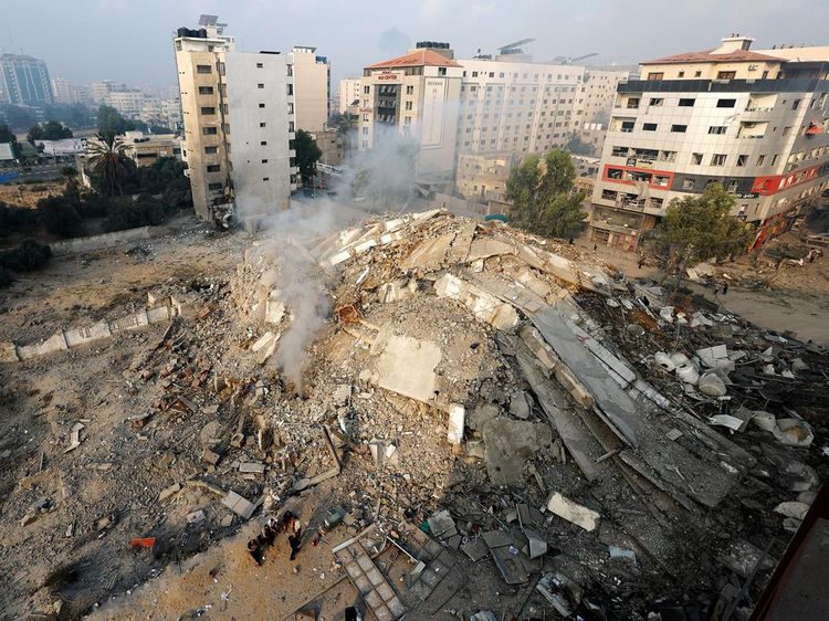 Begini Kerusakan di Gaza Usai Israel Serang Balik Hamas