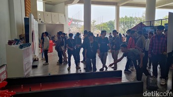 Di Community Fun Are, pengunjung dapat menikmati beragam permainan menarik. Foto: (Panji Saputro/detikINET).