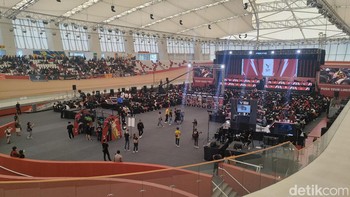 Ini sisi kanan venue. Foto: (Panji Saputro/detikINET).