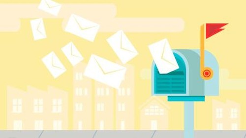 Ilustrasi kotak pos, surat, surat menyurat. (Freepik)