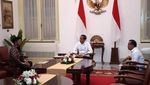 Momen Pertemuan Jokowi dengan Eks Mentan Syahrul Yasin Limpo di Istana