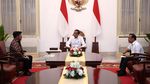 Momen Pertemuan Jokowi dengan Eks Mentan Syahrul Yasin Limpo di Istana