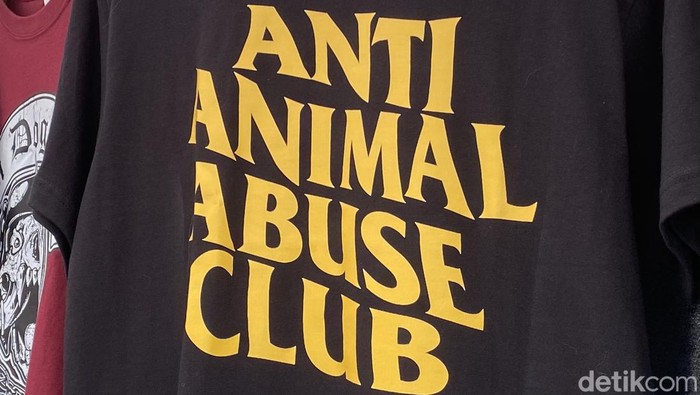 Kaos ‘Anti Animal Abuse Club’ Animal Defenders Indonesia