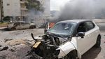 Kerusakan Akibat Serangan Roket Hamas di Israel