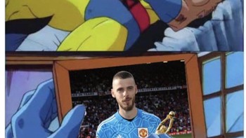 Proses gol pertama dari Brentford langsung bikin gundah fans MU dan kangen sang mantan, David de Gea. Foto: Twitter