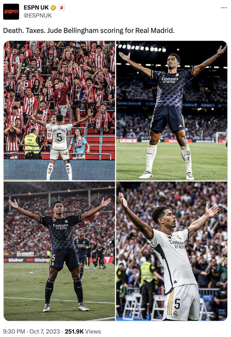 Meme Jude Bellingham Real Madrid