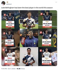 Meme Jude Bellingham Real Madrid