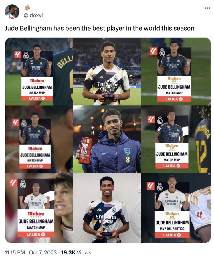 Meme Meme Jude Bellingham Real Madrid