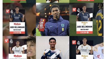 Keseringan jadi Man of the Match. Foto: Twitter