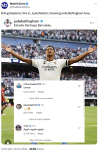 Meme Jude Bellingham Real Madrid
