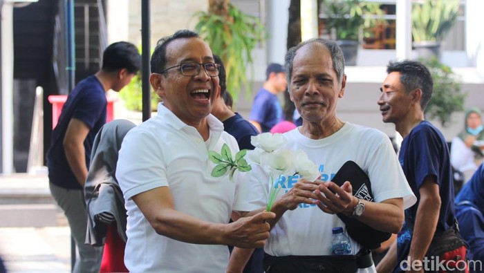 Momen puncak perayaan Dies Natalis ke-68 Fisipol UGM, Minggu (8/10/2023).