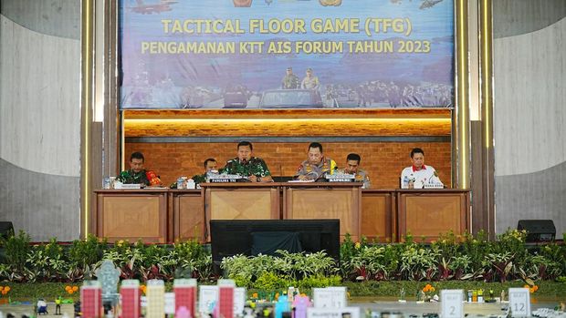 Panglima TNI Laksamana Yudo Margono dan Kapolri Jenderal Listyo Sigit Prabowo. (Dok. Istimewa)