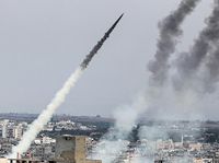 Hamas Luncurkan Roket R-160 Ke Kota Haifa, Israel: Dari Jalur Gaza