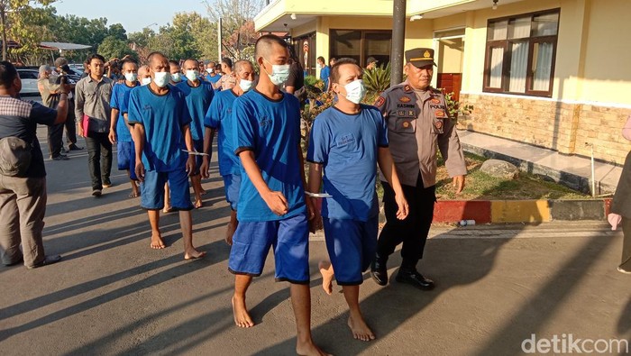 Polres Indramayu mengungkap hasil operasi pekat lodaya 2023