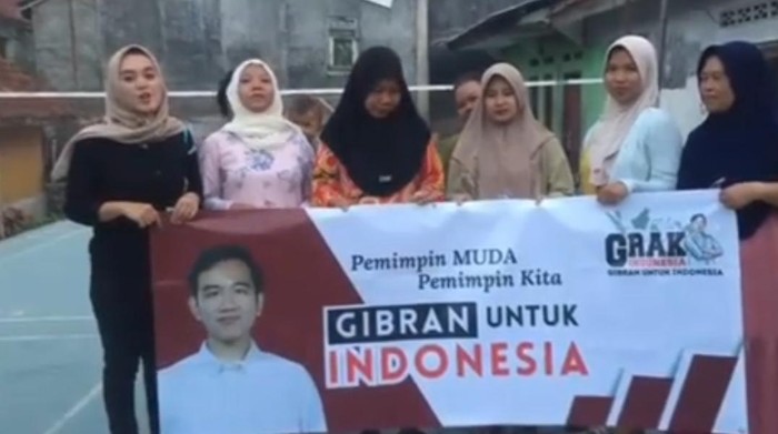 Relawan Gibran (dok.ist)