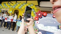 Hadir dalam acara tersebut CEO Rio Saputra. Ia mengatakan perjalanannya membuka gerai Pisang Madu yang ke-30 itu tak semulus yang dibayangkan.