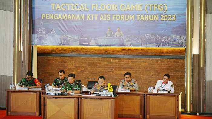 TFG Gabungan TNI-Polri, Kapolri Pastikan Pengamanan KTT AIS Maksimal
