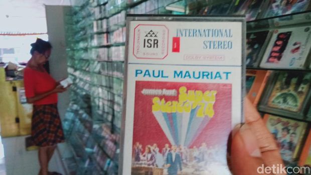 Toko kaset Bonanza Klaten. Foto diunggah Minggu (8/10/2023).