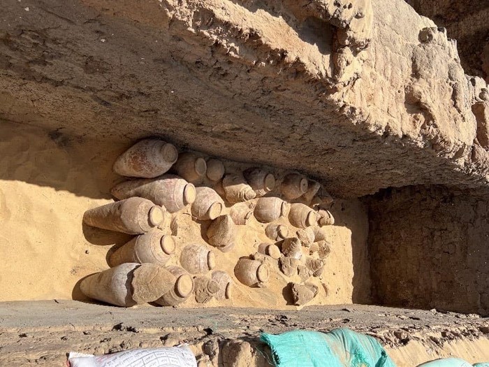 Toples penyimpanan wine ditemukan di makam Ratu Mesir Kuno Merneith