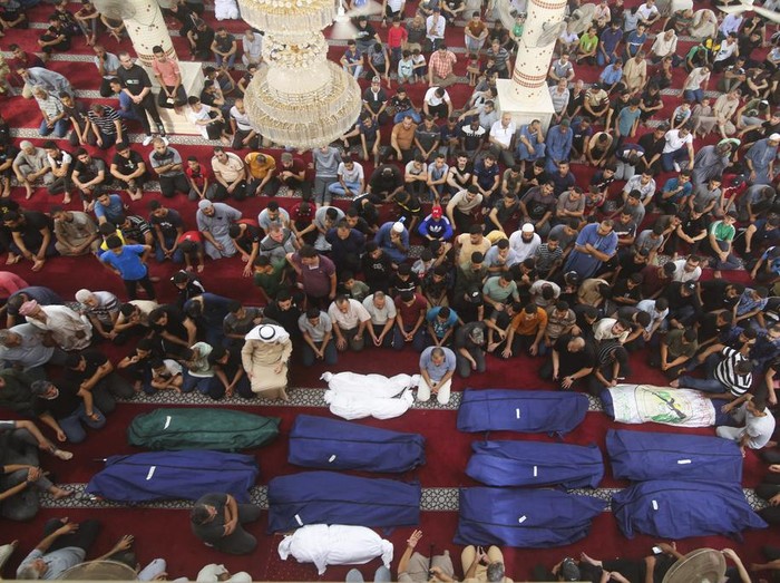 Jumlah warga Palestina yang tewas akibat serangan Israel terus bertambah. Sebanyak 413 warga Palestina dilaporkan tewas.