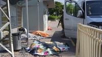 Juru bicara Pasukan Pertahanan Israel, Mayor Ben Wahlhaus mengatakan korban tewas mencapai 700 orang. AP Photo/Tsafrir Abayov.  