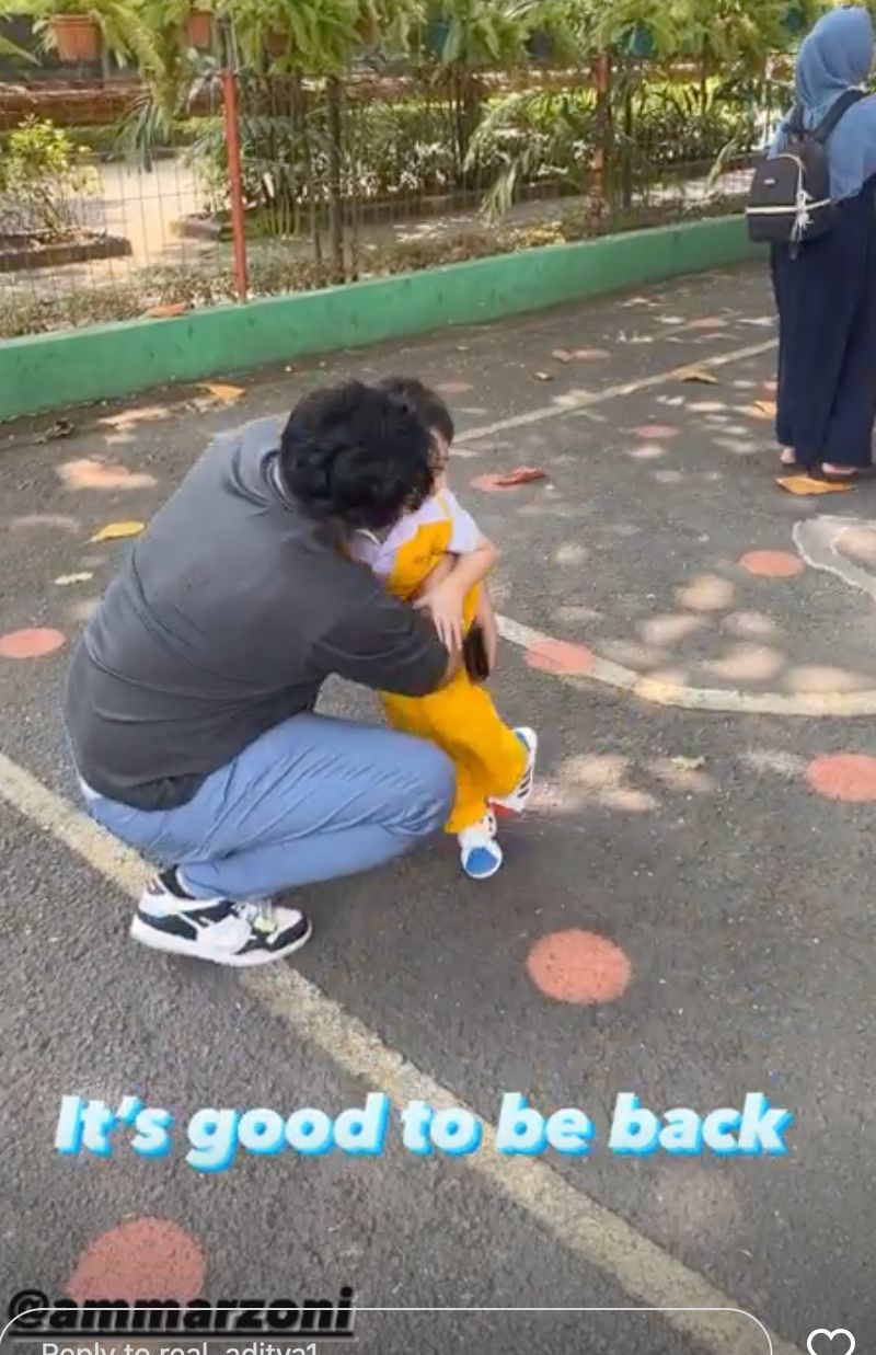 Ammar Zoni bebas dari penjara.
