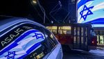 Bentuk Dukungan, Bendera Israel Mejeng di Papan Iklan Ukraina