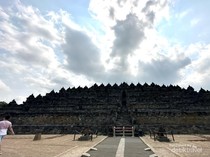 Tak Pernah Bosan Datang ke Candi Borobudur