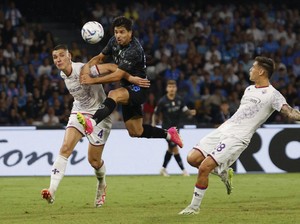Napoli Vs Fiorentina: Partenopei Tumbang di Tangan La Viola 1-3