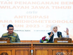Khofifah Persilakan Daerah Tanggap Darurat Kekeringan Akses Cadangan Beras