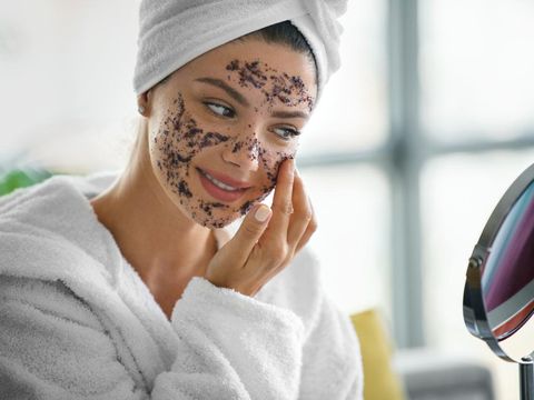 Ilustrasi perawatan kulit Ilustrasi perawatan kulit