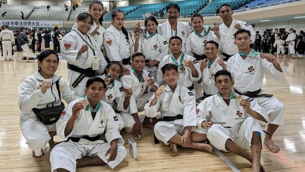 Indonesia Peringkat Dua Kejuaraan Dunia Shorinji Kempo 2023