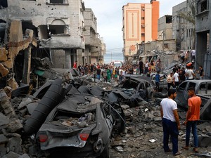 Gempuran Israel di Gaza Tewaskan 436 Orang, Lebih dari 2.200 Terluka