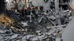 Mobil-mobil di Gaza Hancur Digempur Militer Israel